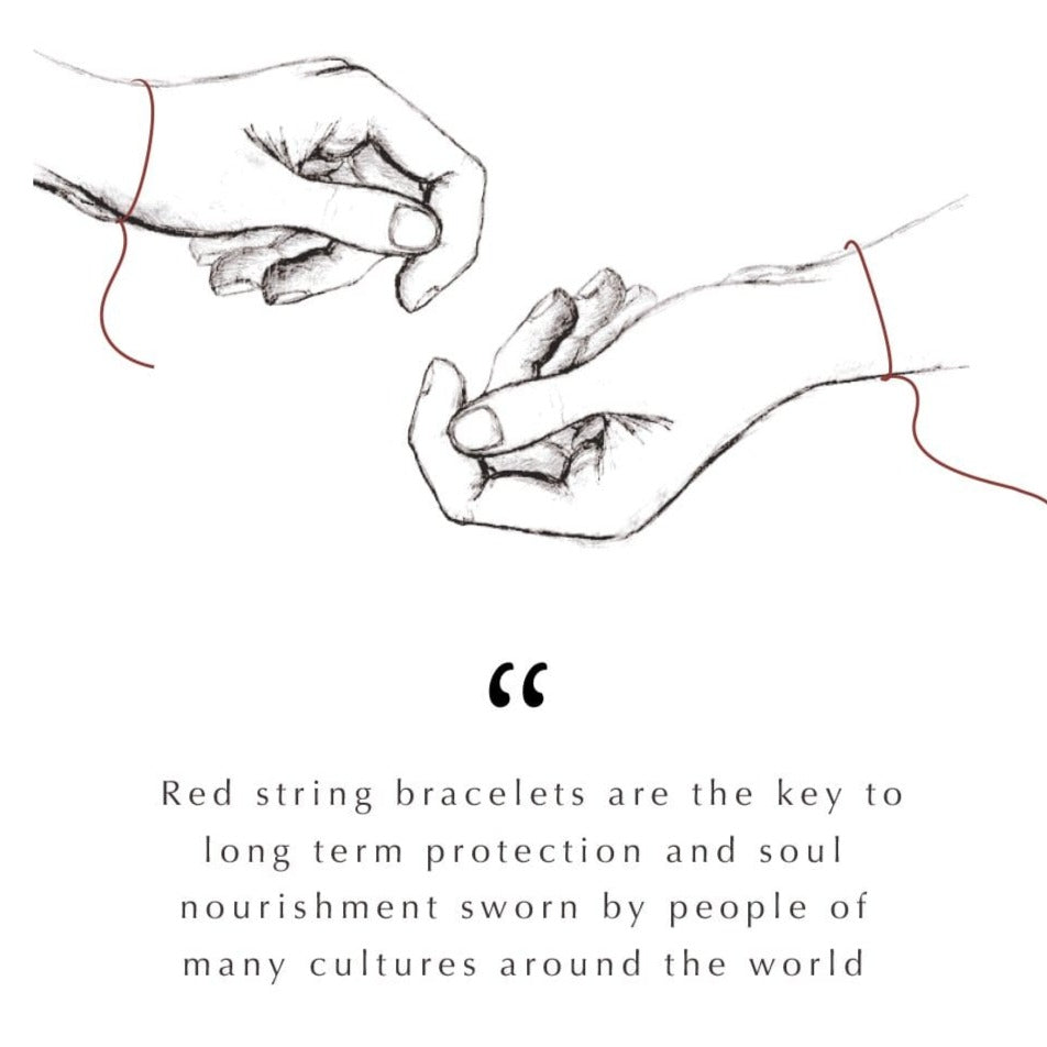 Karmic Power - Chakra Red String Bracelet