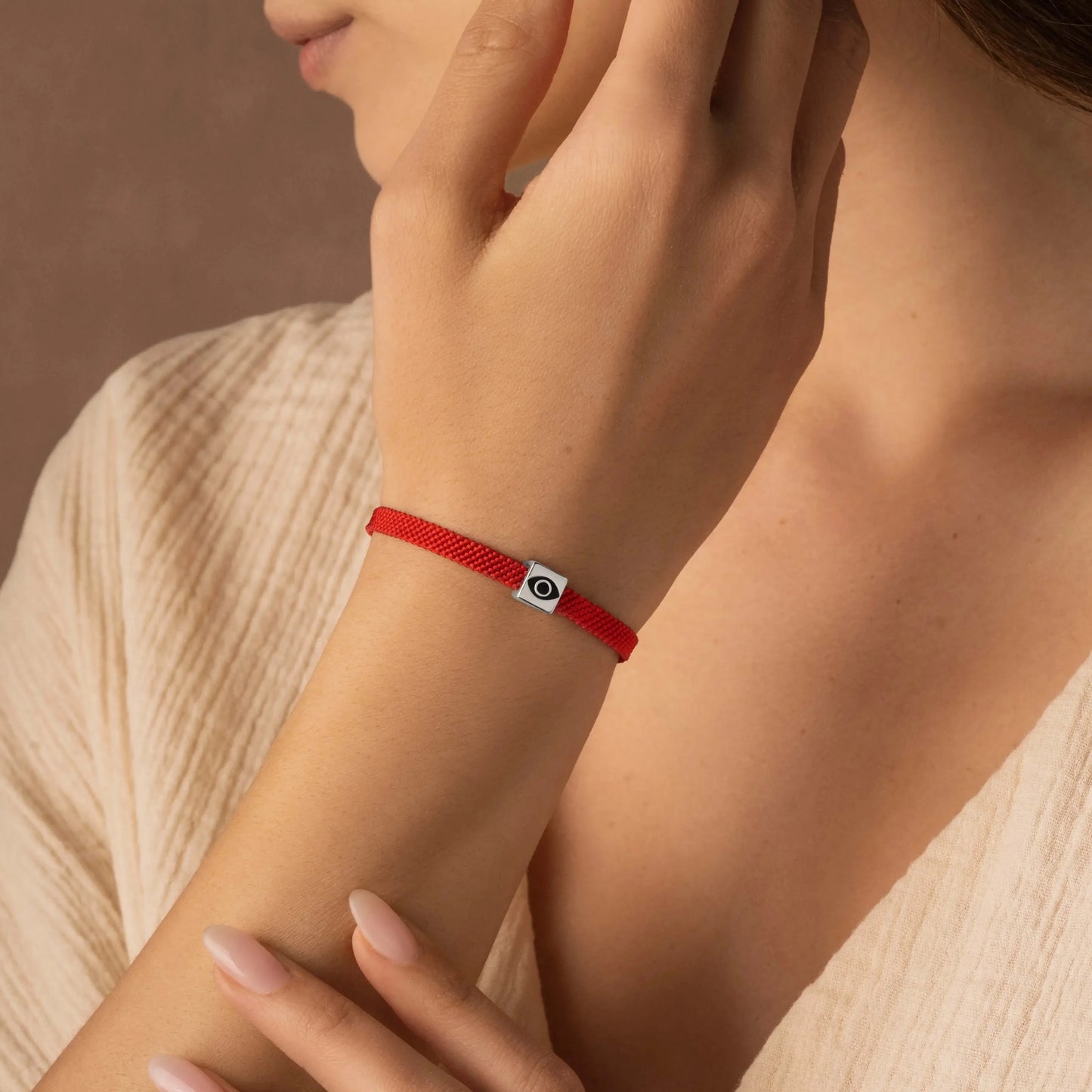 Watchful Eye Women's Red String Bracelet