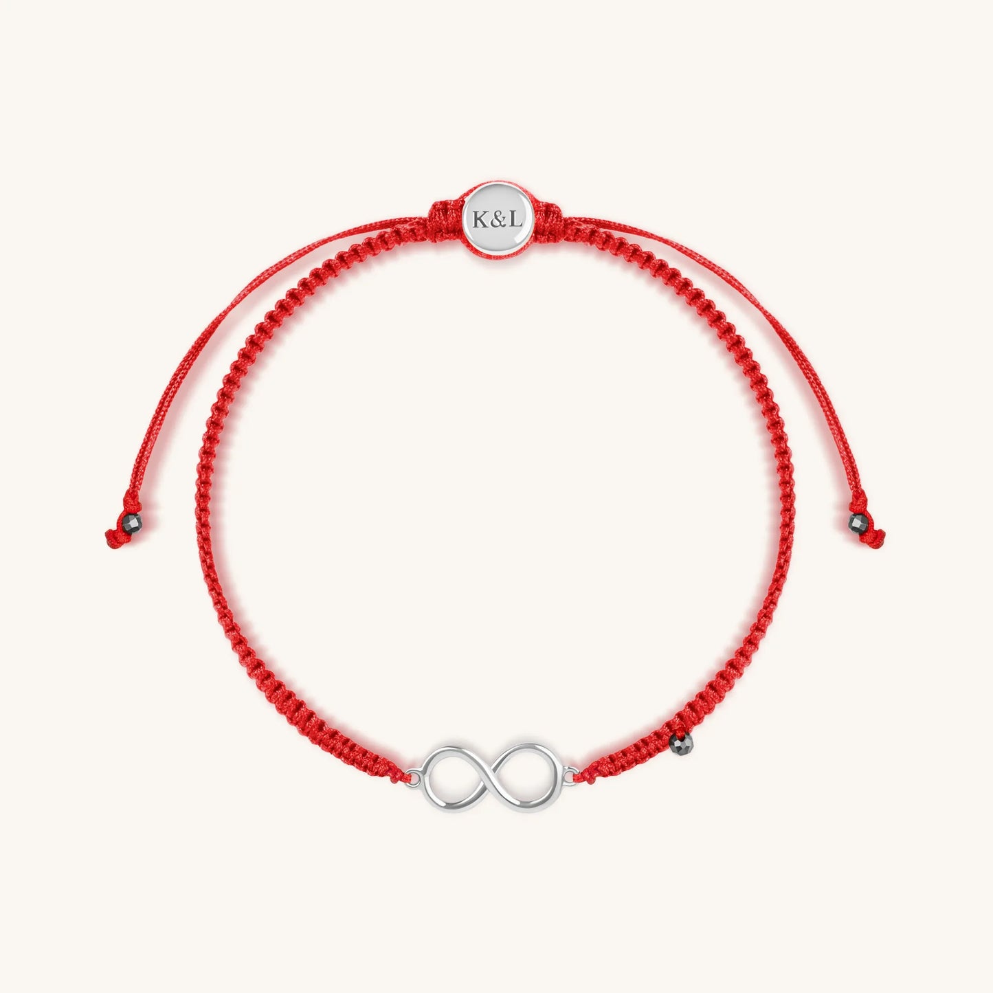 Endless Bliss - Red String Infinity Charm Bracelet