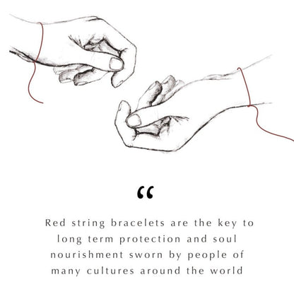 Karmic Power - Chakra Red String Bracelet