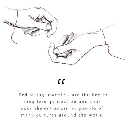 Healing Strength - Eye of Horus Red String Bracelet