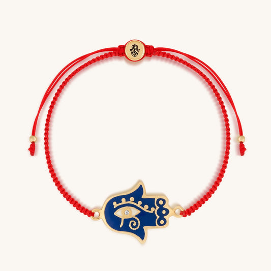 Healing Strength - Eye of Horus Red String Bracelet