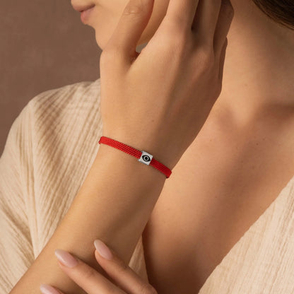 Watchful Eye Women's Red String Bracelet