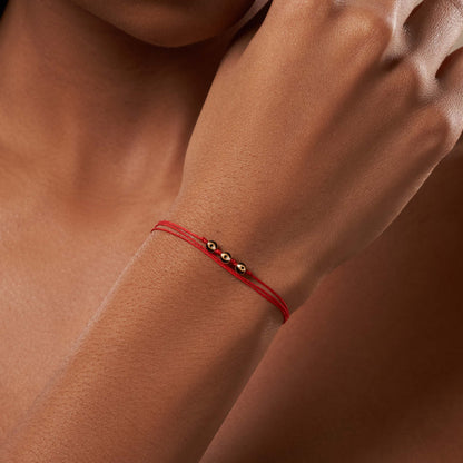 Amplified Protection - Evil Eye Red String Bracelet