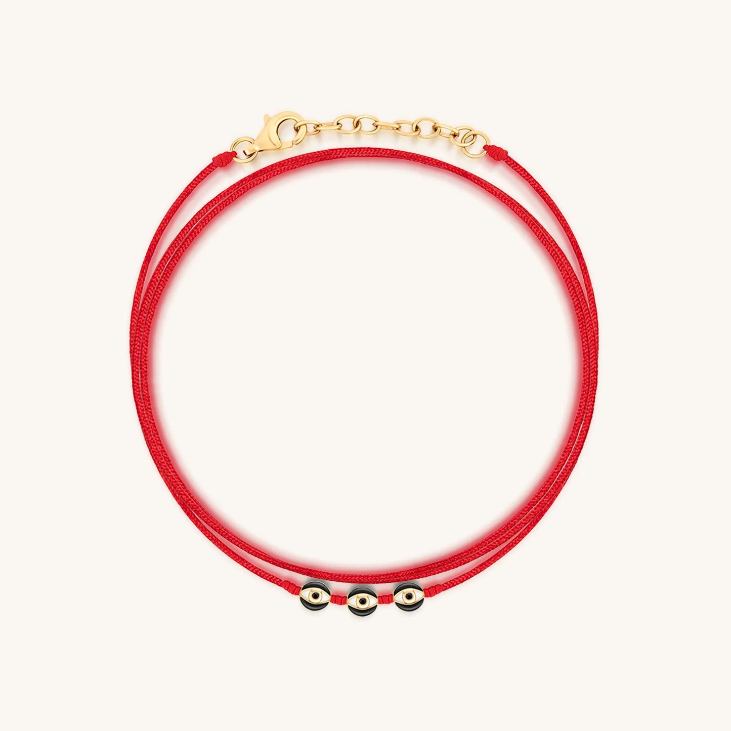 Amplified Protection - Evil Eye Red String Bracelet