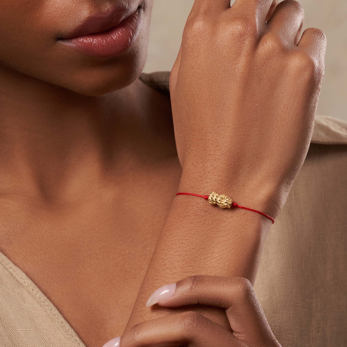 Power of Transformation Women's Red String Bracelet