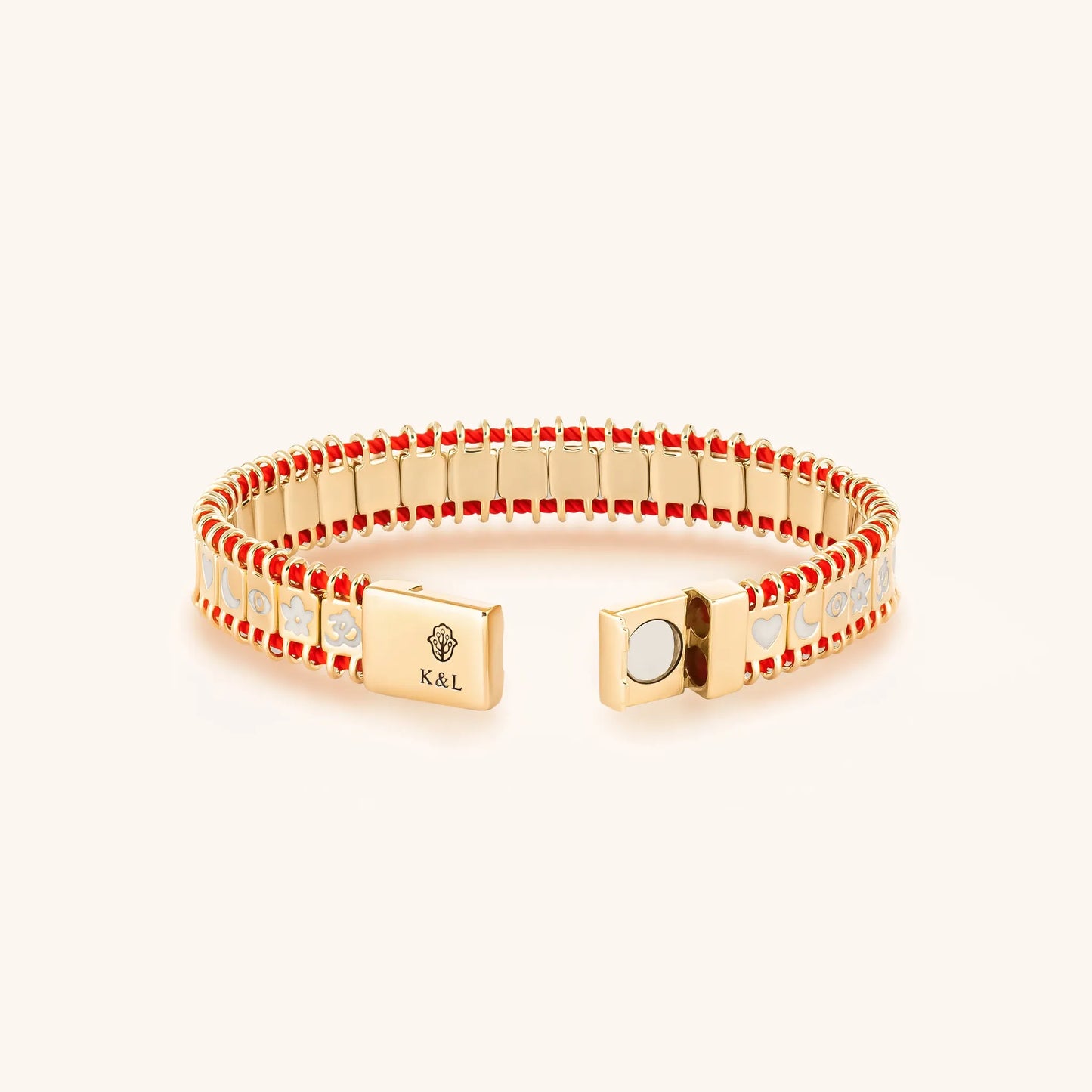 Embodied Energy - Red String Tennis Bracelet