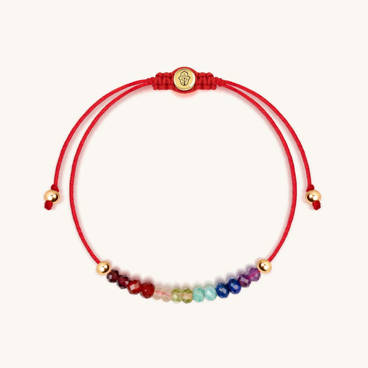 Karmic Power - Chakra Red String Bracelet